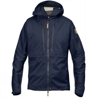 Chaquetas Fjallraven Keb Eco-Shell Hombre Azul Marino - Chile CYG087952